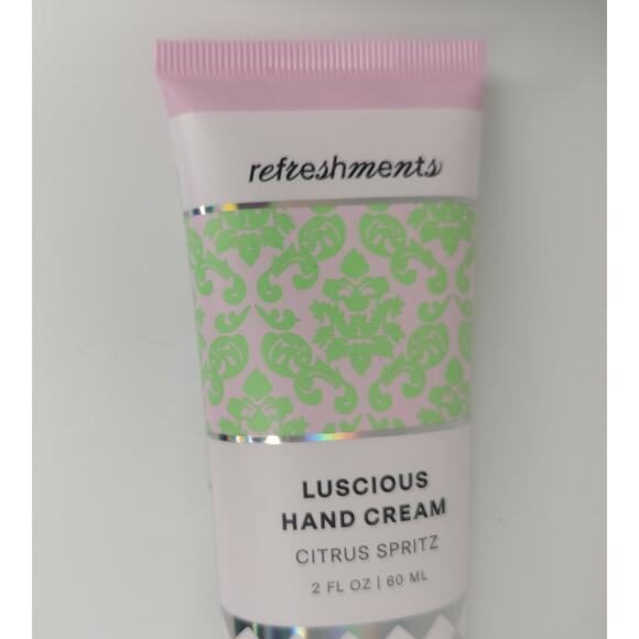 Refreshments Luscious Hand Cream Lotion Citrus Spritz Skin Care Scented Beauty 2 - Picture 6 of 16